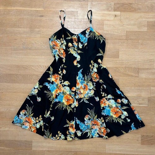Pop boutique black - floral, cami